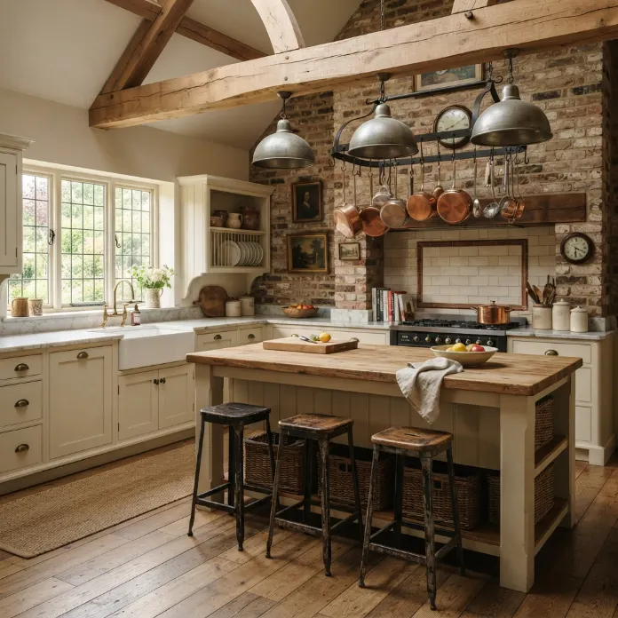 10 Stunning Modern Rustic Farmhouse Kitchen Ideas Warm, Timeless & Full of Character