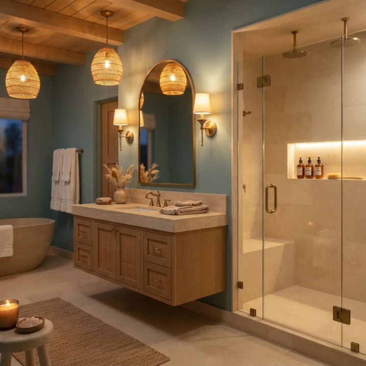 Coastal Bathroom Ideas That Deserve Their Own Pinterest Board