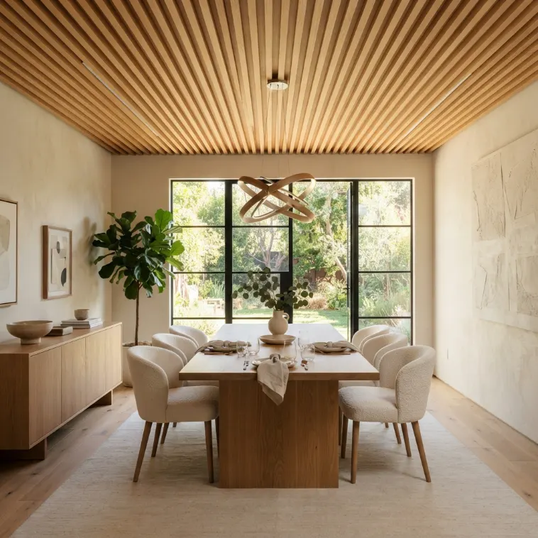Modern Ceiling Design: 15 Ideas That Make a Room Feel More Intentional