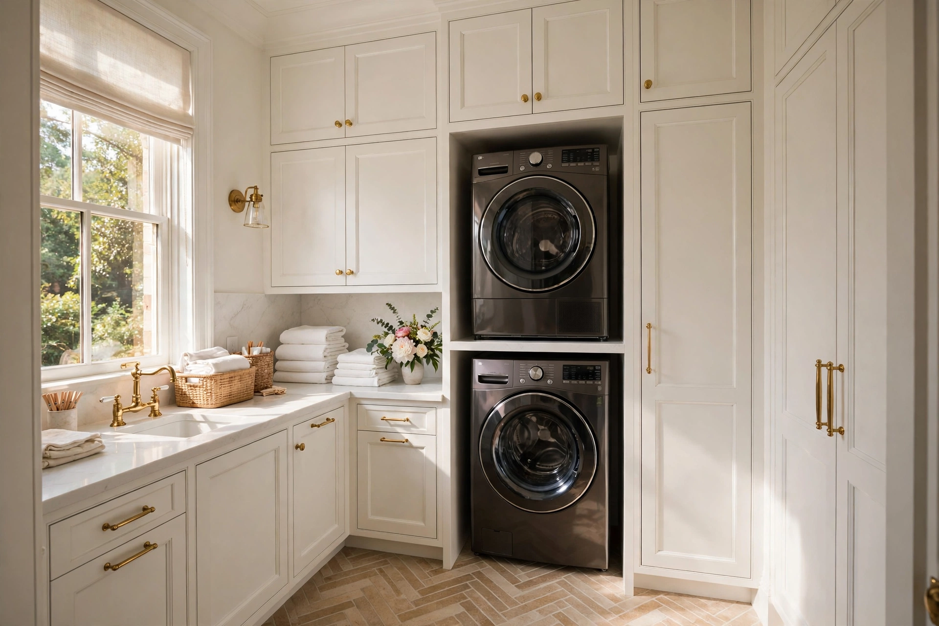 21 Brilliant Small Laundry Room Ideas That Make Every Inch Count ♥ [Tiny Space Triumph]