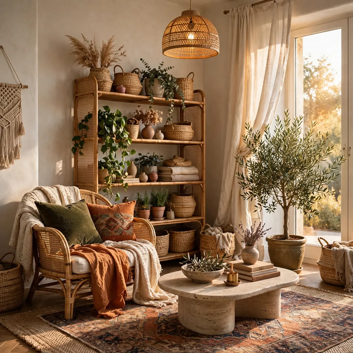 20 Stunning Boho Apartment Ideas That Turn Tiny Spaces Into Sanctuaries ♥ [Small Space Soul]