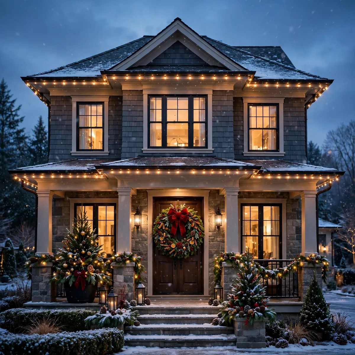 20 Irresistible Cute Outdoor Christmas Decorations That Steal the Street ♥ [Curbside Charm]