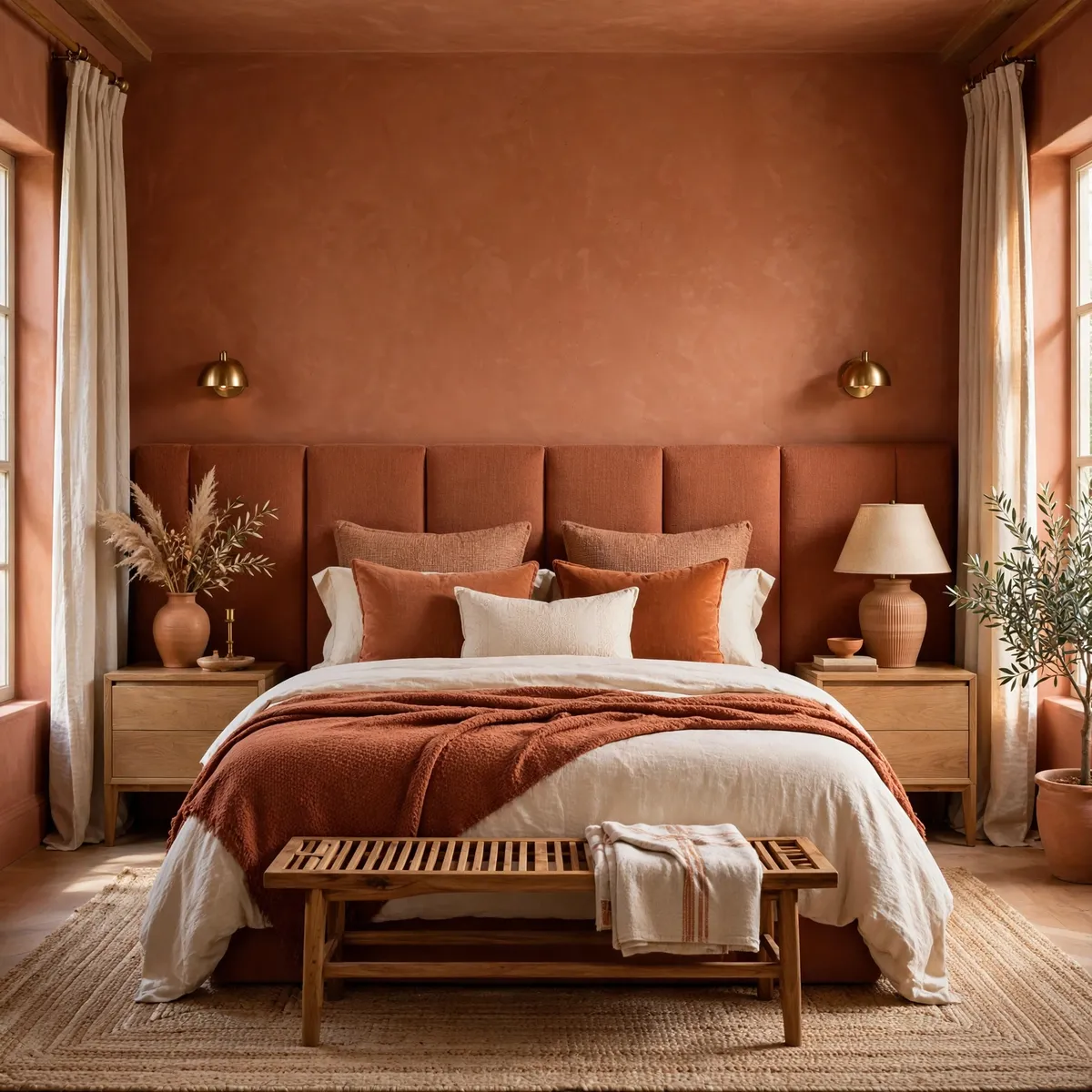 color drenching ideas: Finishes, Texture Layering, and the Ceiling