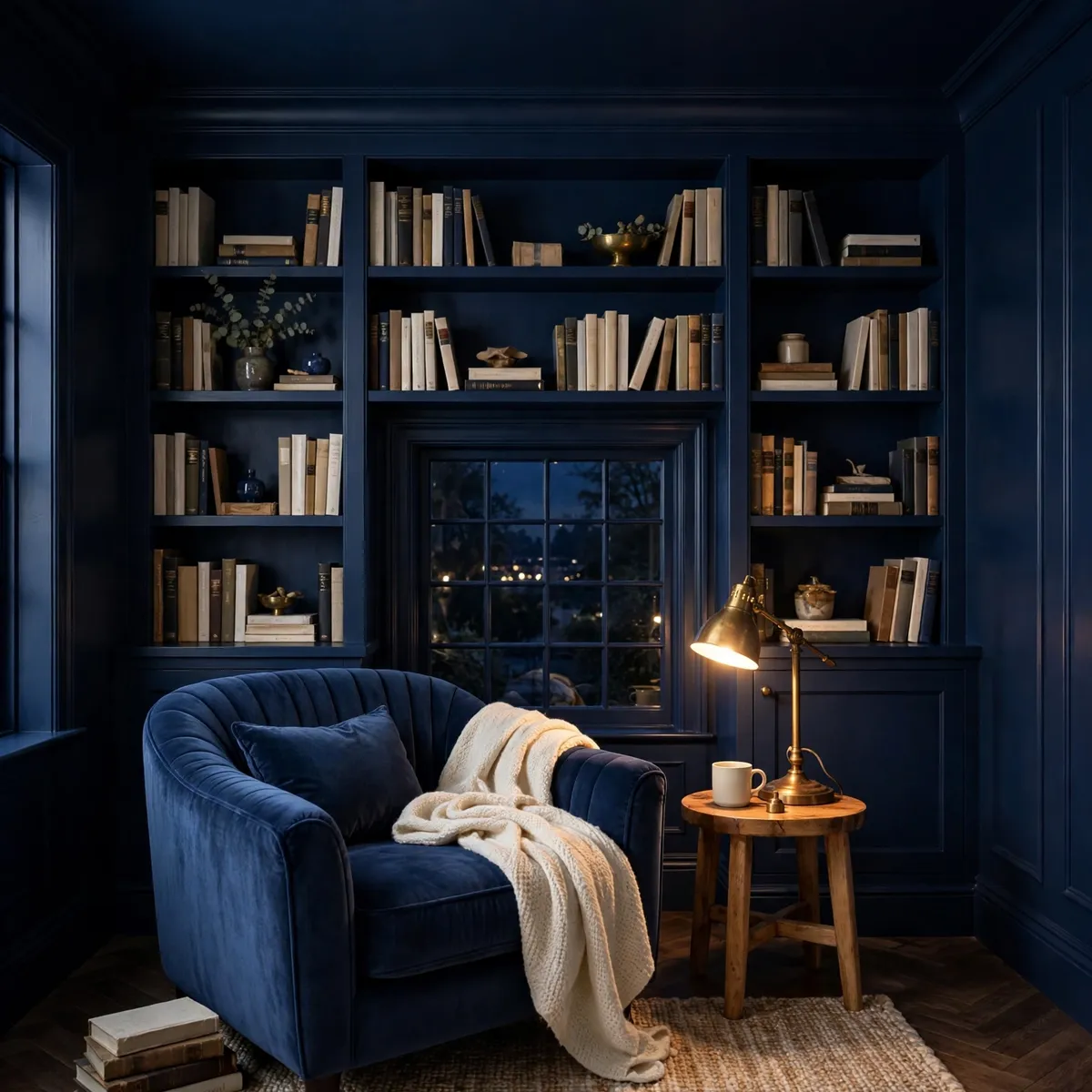 color drenching ideas: Small Rooms and the Renter-Friendly Version