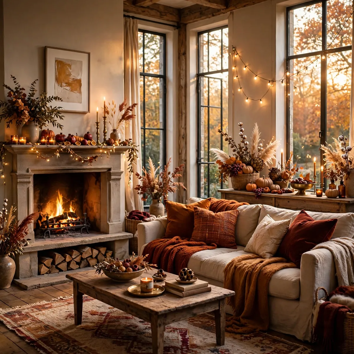 20 Beautiful Fall Home Decor Ideas for a Cozy Season ♥ [Golden Autumn]