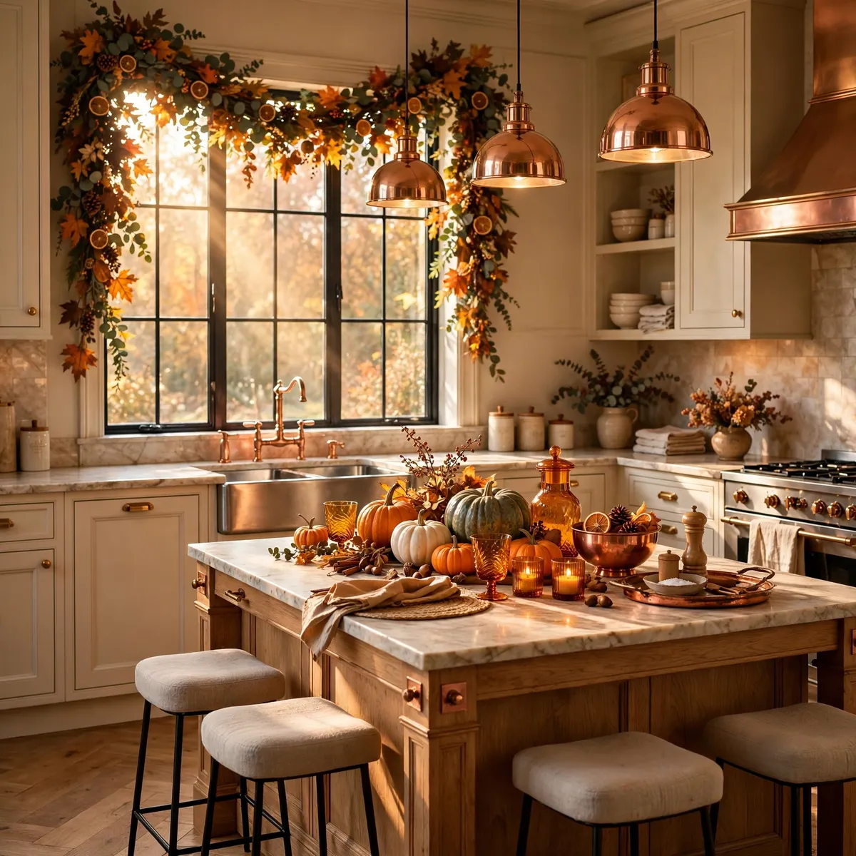 20 Cozy Fall Kitchen Decor Ideas You’ll Love ♥ [Harvest Glow]