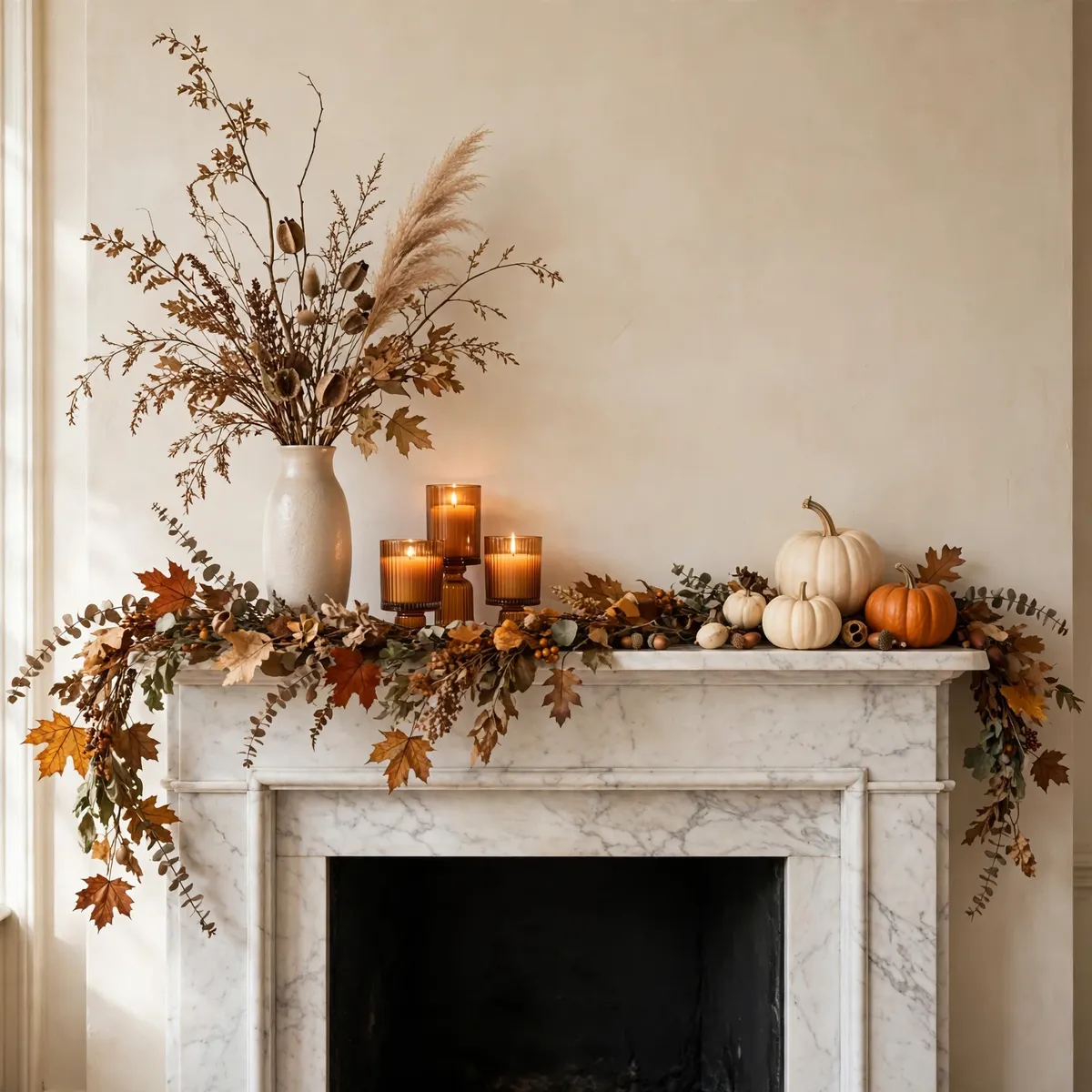 Fall Mantel Decor Ideas That Feel Warm and Elegant