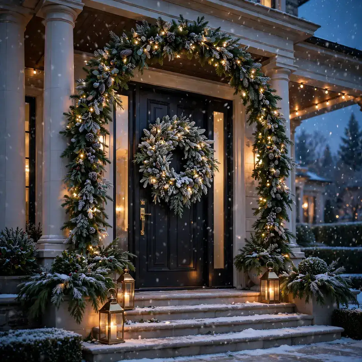 20 Breathtaking Outdoor Christmas Decorations That Turn Your Porch Into Magic ♥ [Holiday Glow]