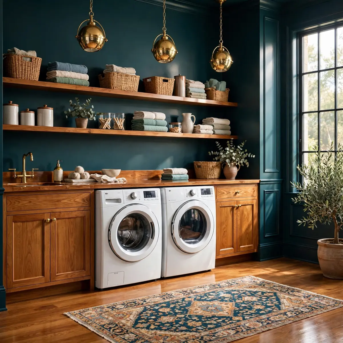 12 Laundry Room Decor Ideas That Make Chores Feel Easier