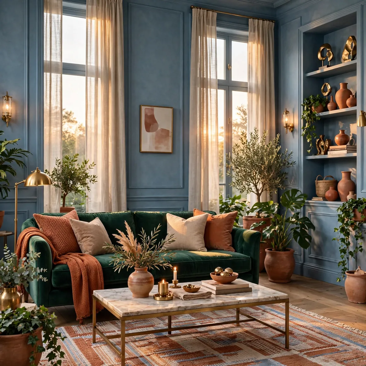 20 Stunning Living Room Color Psychology Ideas That Transform Your Mood ♥ [Mood Magic]