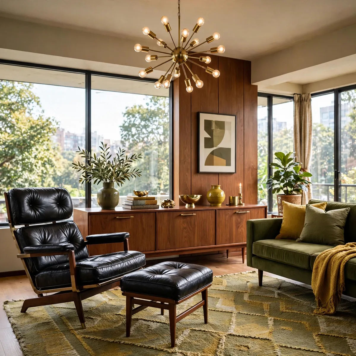 20 Stunning Mid Century Modern Apartment Ideas You’ll Love ♥ [Atomic Chic]