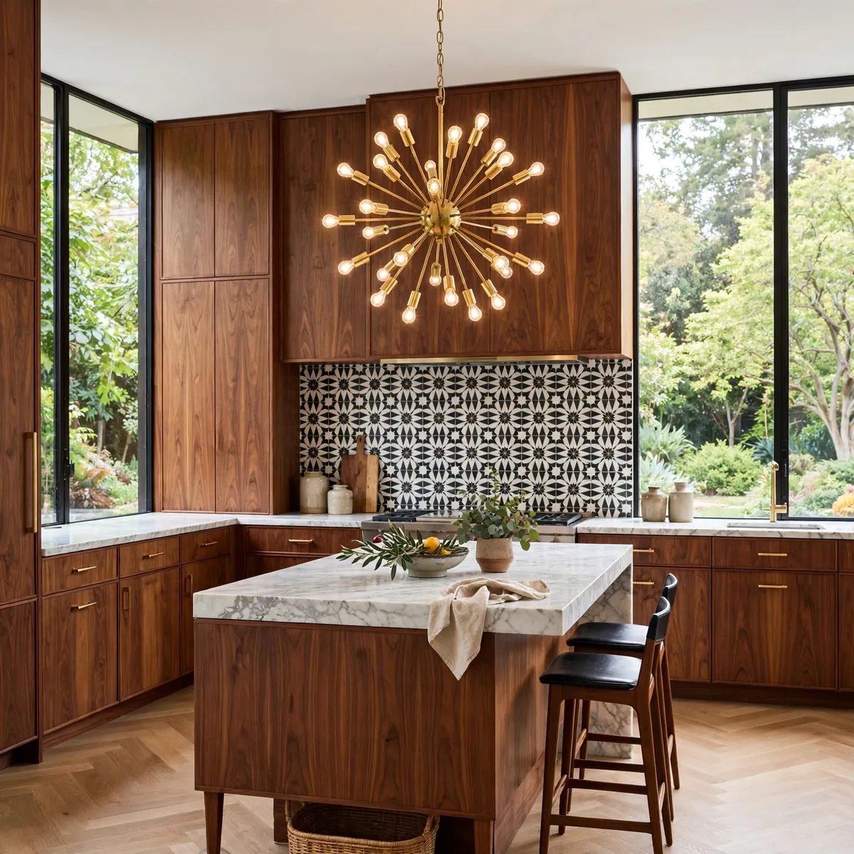 20 Breathtaking Mid Century Modern Kitchen Ideas You’ll Love ♥ [Atomic Glow]