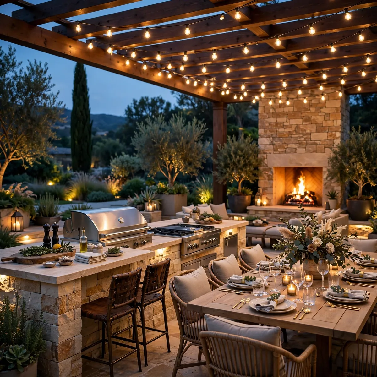 20 Stunning Outdoor Kitchen Ideas for Effortless Backyard Entertaining ♥ [Backyard Bliss]