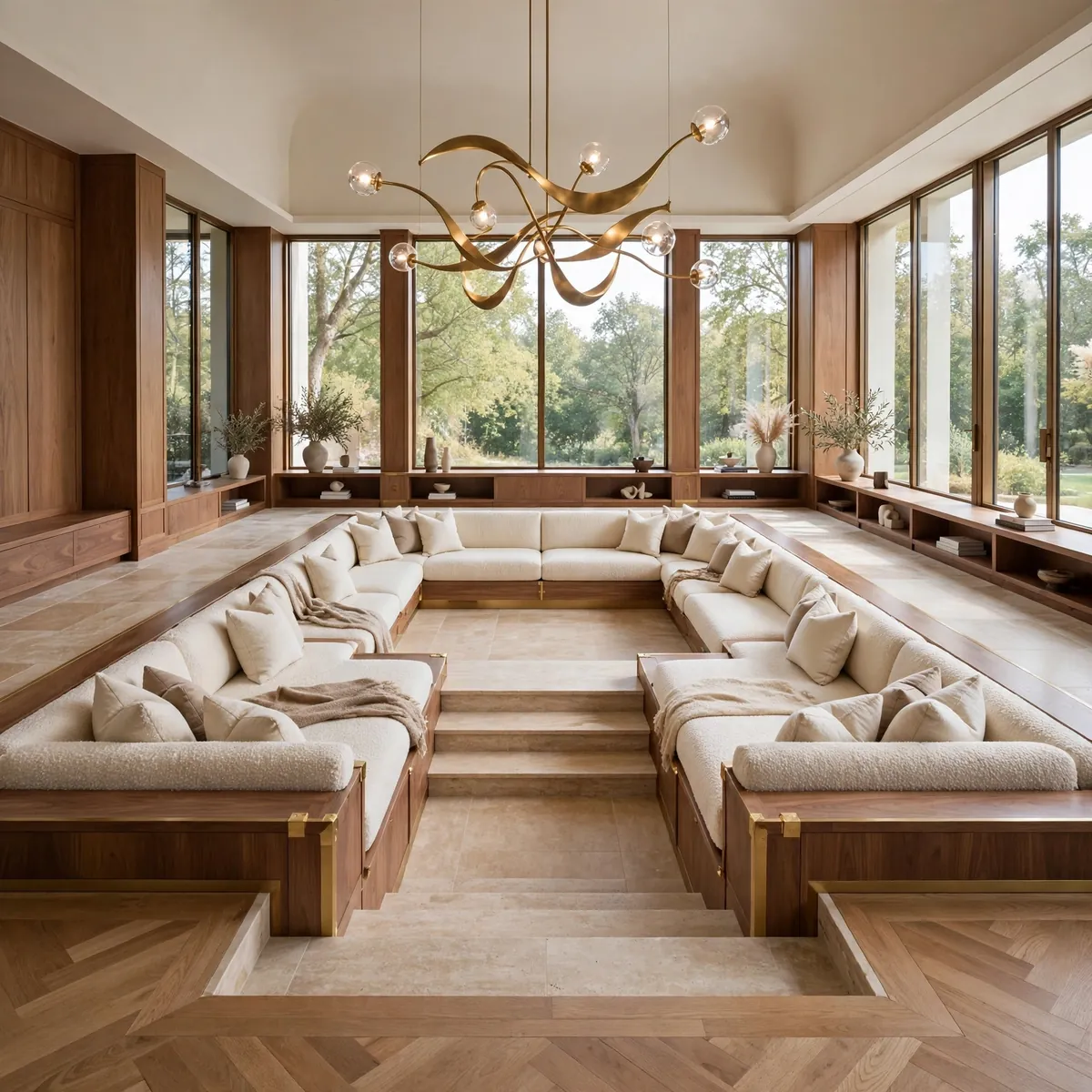 20 Perfect Sunken Living Room Dimensions & Ideas ♥ [Pit Perfect]