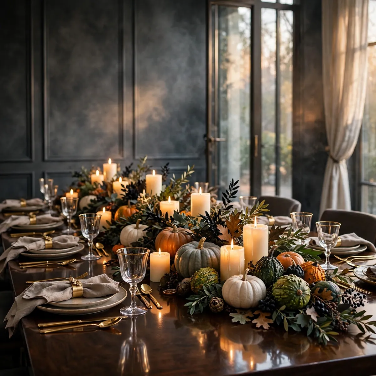 12 Beautiful Thanksgiving Centerpiece Ideas for a Warm Holiday Table