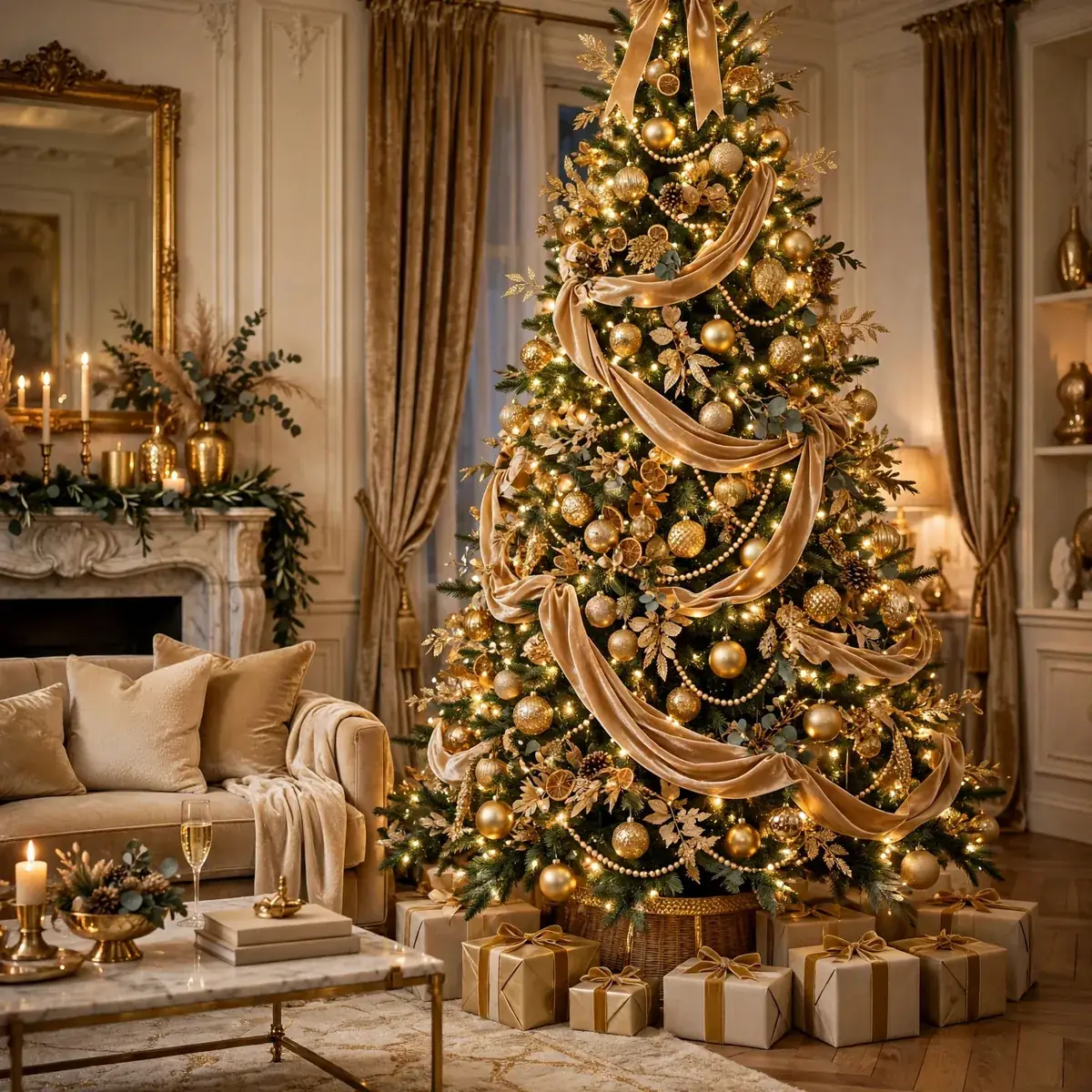 20 Stunning Christmas Tree Decor Ideas That Steal the Show ♥ [Twinkle & Trim]