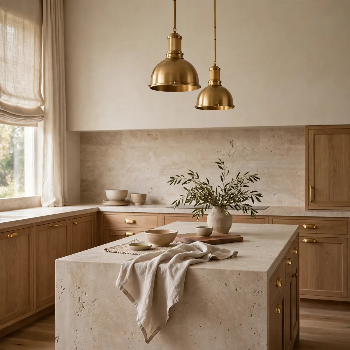 warm neutral kitchen: Edit With Texture, Not More Color