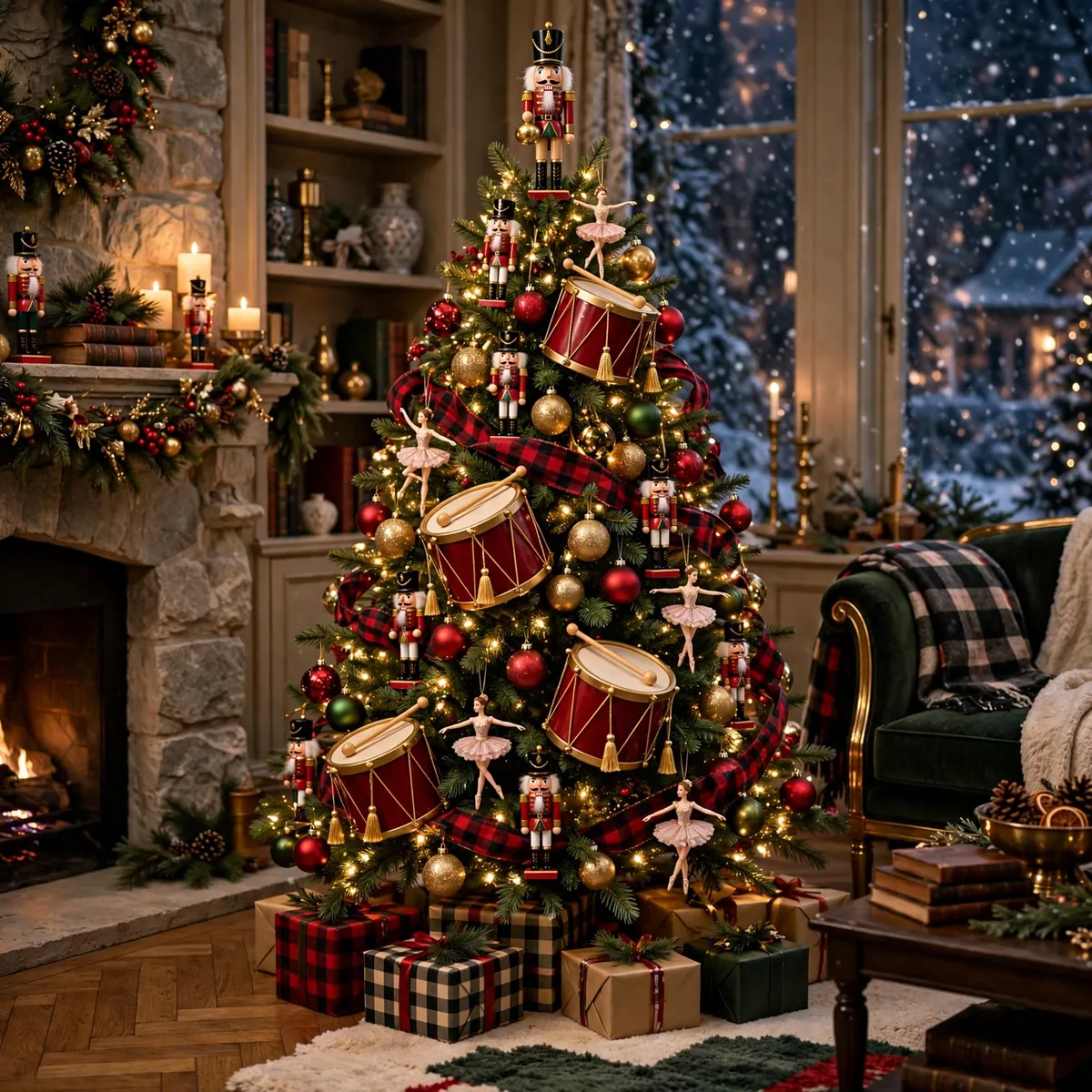 Christmas tree ideas: Storybook Nutcracker Tree